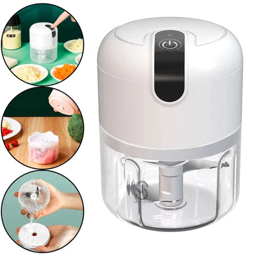 Mini Processador de Alimentos Elétrico - Turbo Hélice