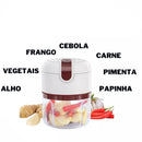 Mini Processador de Alimentos Elétrico - Turbo Hélice