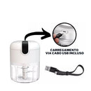 Mini Processador de Alimentos Elétrico - Turbo Hélice