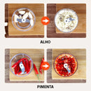 Mini Processador de Alimentos Elétrico - Turbo Hélice